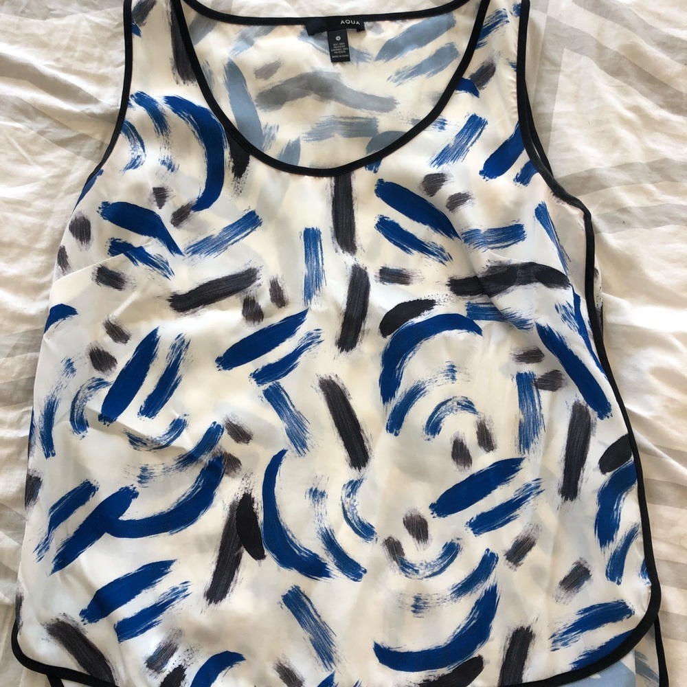 Aqua brand tank top size small